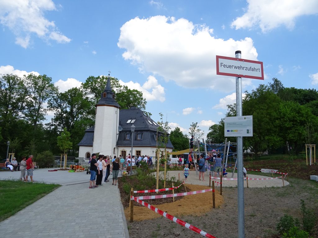 Einweihung Dorfplatz